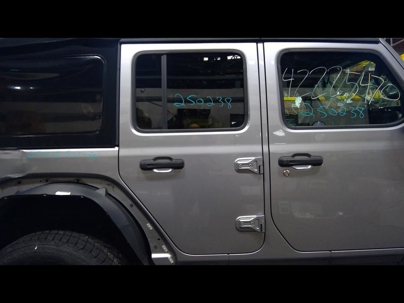 Passenger Rear Side Door Full Door Power Window Fits 18-23 WRANGLER 1647105