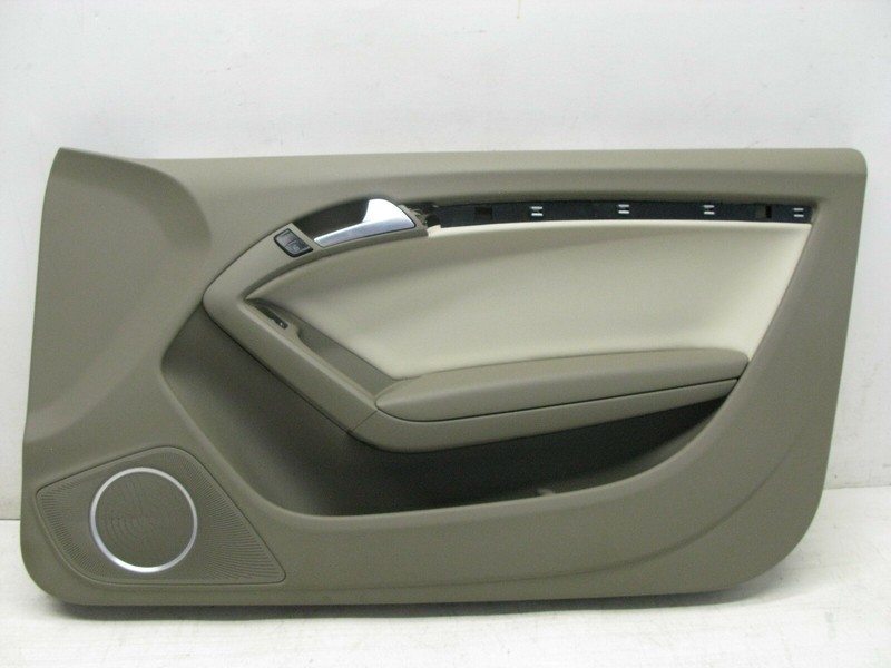 08-16 AUDI 8T A5 S5 RS5 COUPE FRONT RIGHT PASSENGER DOOR INTERIOR TRIM PANEL 040