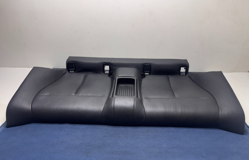 14-20 BMW F32 440i Rear Lower Bottom Bench Seat Leather Cushion Black LCSW OEM