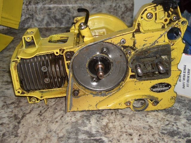 John Deere 55vpower head chainsaw part only bin 1007