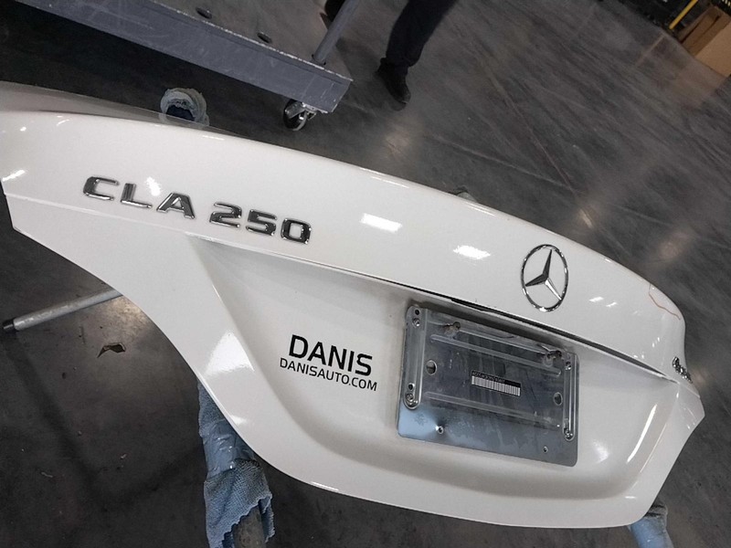 2019 Mercedes-Benz CLA-Class White Deck Lid OEM 1177500075 38K Miles