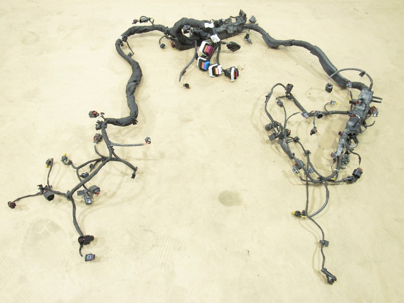 Audi RS7 C8 2022 4.0L AWD Engine Motor Wire Wiring Harness 19-24 ;#2