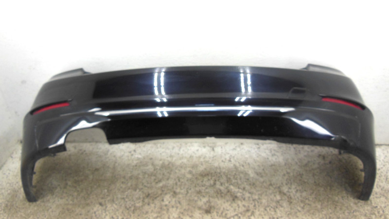 2012-2015 BMW 328i Sedan Base Rear Bumper Cover W/O Park Assist OEM 475