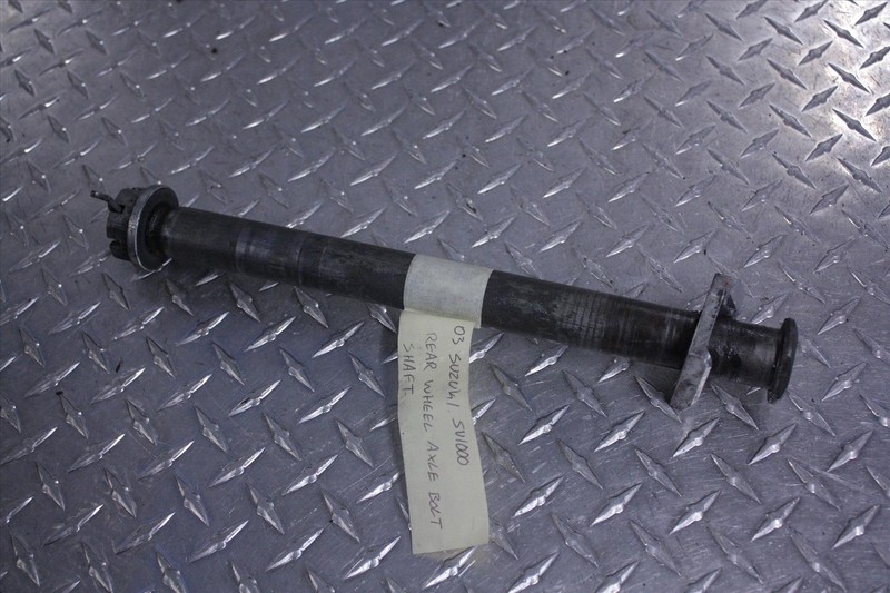 03 SUZUKI SV 1000 REAR WHEEL AXLE BOLT SHAFT SV1000