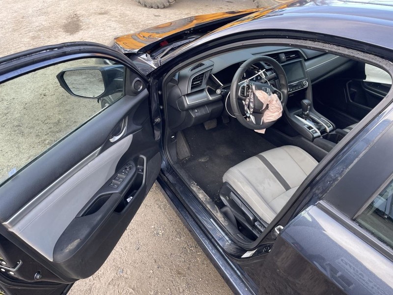 2016-2021 HONDA CIVIC LEFT A-PILLAR GRAY PC:B607M 2.0L AT FWD 93K -EX- 63179
