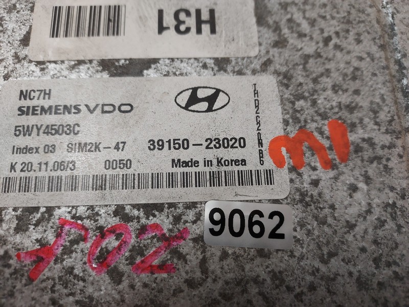 2007-2010 Hyundai Elantra Engine Control Module Computer ECU 39150-23020 OEM