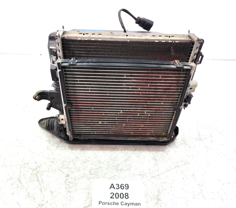 ✅ 05-12 OEM Porsche Cayman 987 Left Driver Side Radiator Cooling Fan Motor Assy*