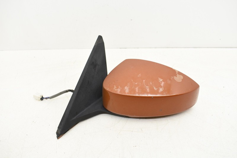 2005 Nissan 350Z Left Driver Side Door Mirror OEM Orange Damage KW62