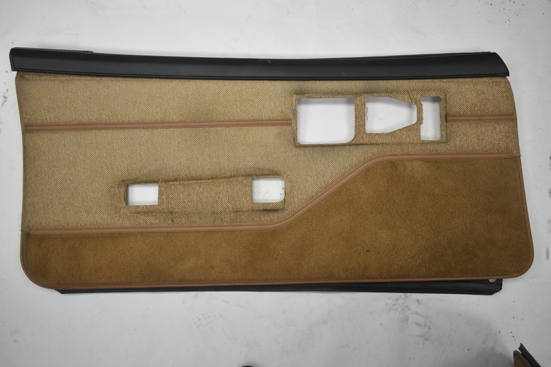 1982-1992 CAMARO LH DRIVER DOOR PANEL VINTAGE OEM- GOLDEN TAN*USED*