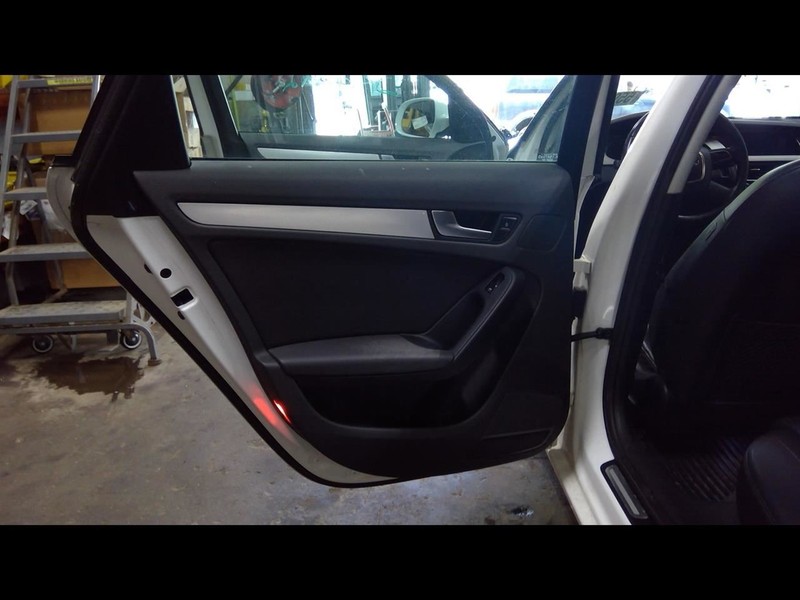 2010 A4 AUDI Driver Left Rear Door Trim Panel Rear 1618776