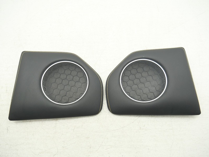 2013-2020 Subaru BRZ Door Trim Yellow Speaker Cover Knee Pad Set 94257CA030