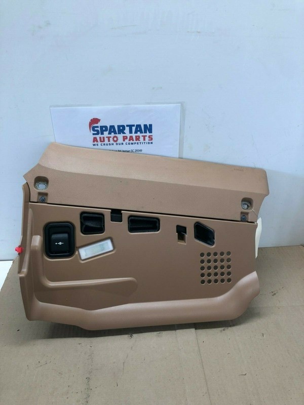 2010 - 2015 BMW 750LI F02 RIGHT SIDE LOWER DASH KNEE TRIM COVER BROWN OEM