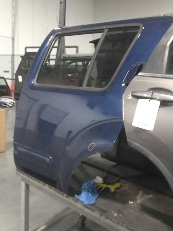 2009 Nissan Pathfinder Rear Left Door Blue OEM 159891 - 119K Miles