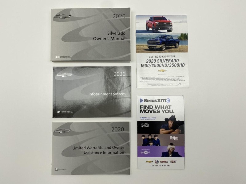 Owners Manual 2020 Chevrolet Silverado 86655