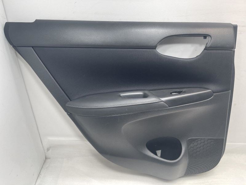 2013-2019 NISSAN SENTRA LEFT REAR DOOR TRIM PANEL BLACK TC: G 71K 51736