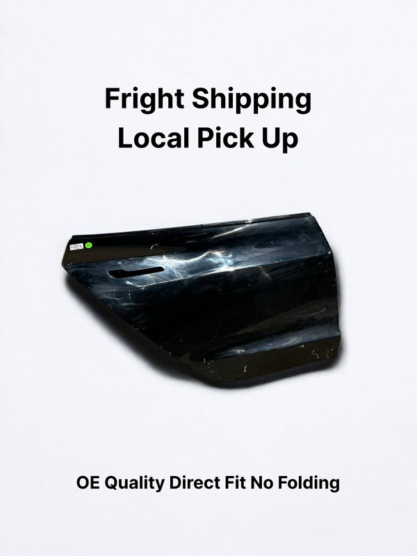 ✅ 17-23 Tesla Model 3 Rear Right Passenger Side Door Shell Black w/dent