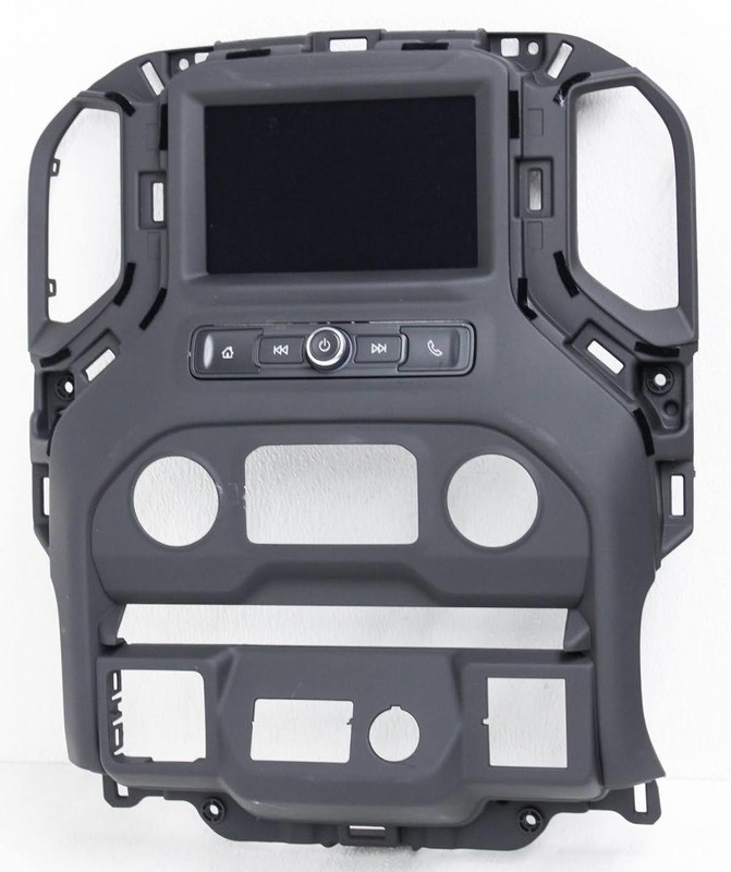 OEM Chevy Silverado, GMC Sierra 7" Dash Display with Bezel 84054807 Scratches