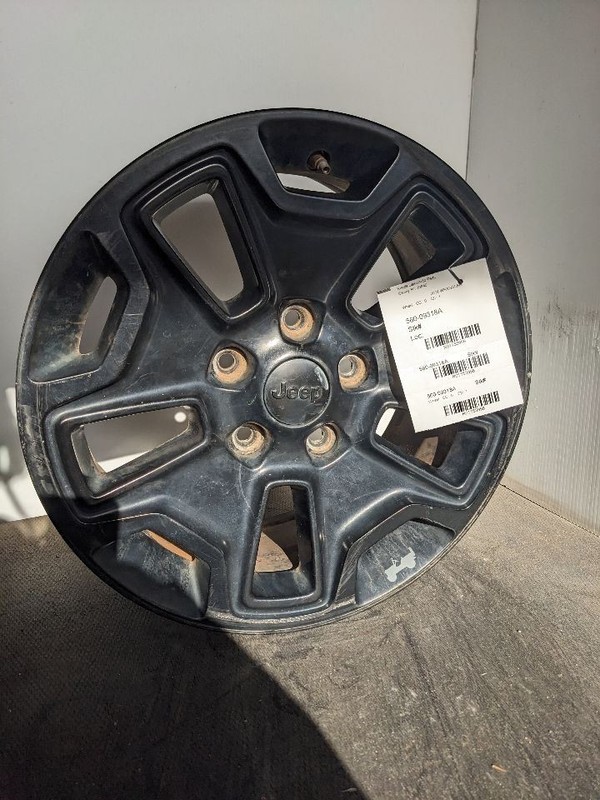 Wheel 17x7-1/2 10 Slot Painted Satin Black Fits 13-17 WRANGLER 1153956