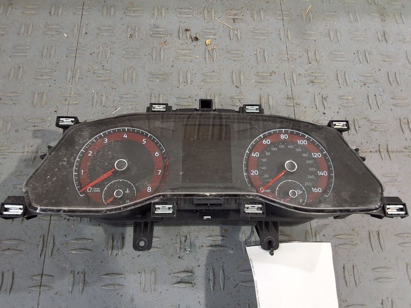 2019 Volkswagen Jetta Speedometer Instrument Cluster 1.4L MPH Analog Display