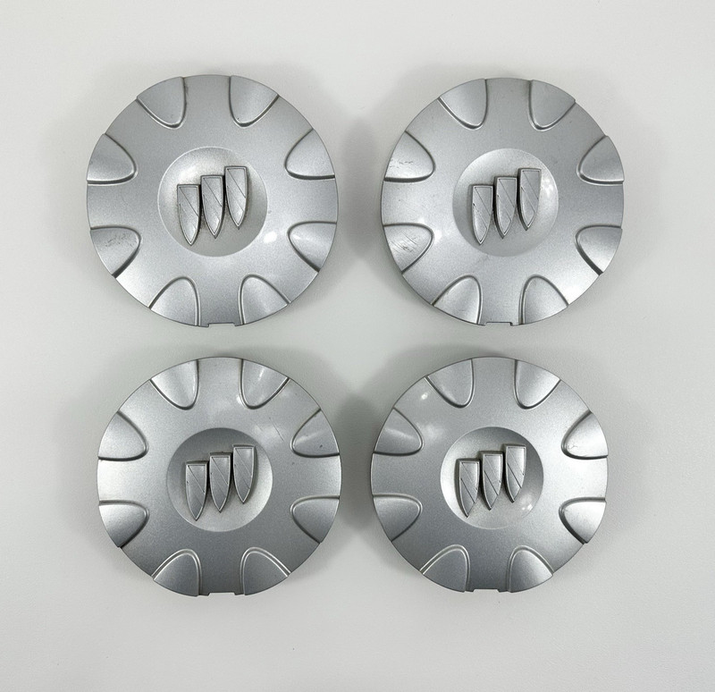 Set of (4) Pack 2002-2005 Buick LeSabre Silver Wheel Center Caps OEM 9594060