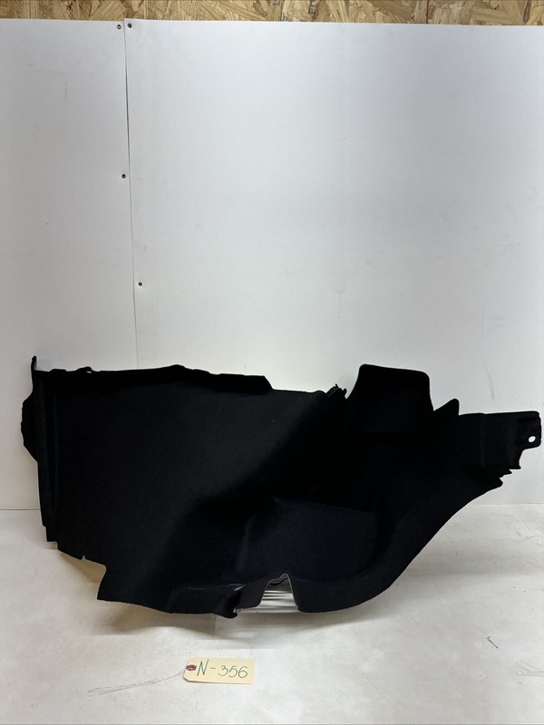 Tesla 3 Black Carpeting Left Trunk Inner Quarter liner Carpet 1082932-00 356 UP