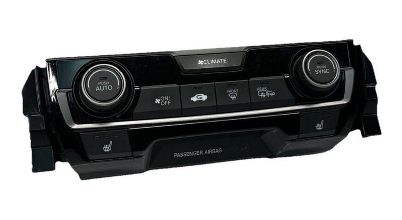 Honda Civic climate control 2018 ac panel europe built hatchback OEM 79600TGGA61