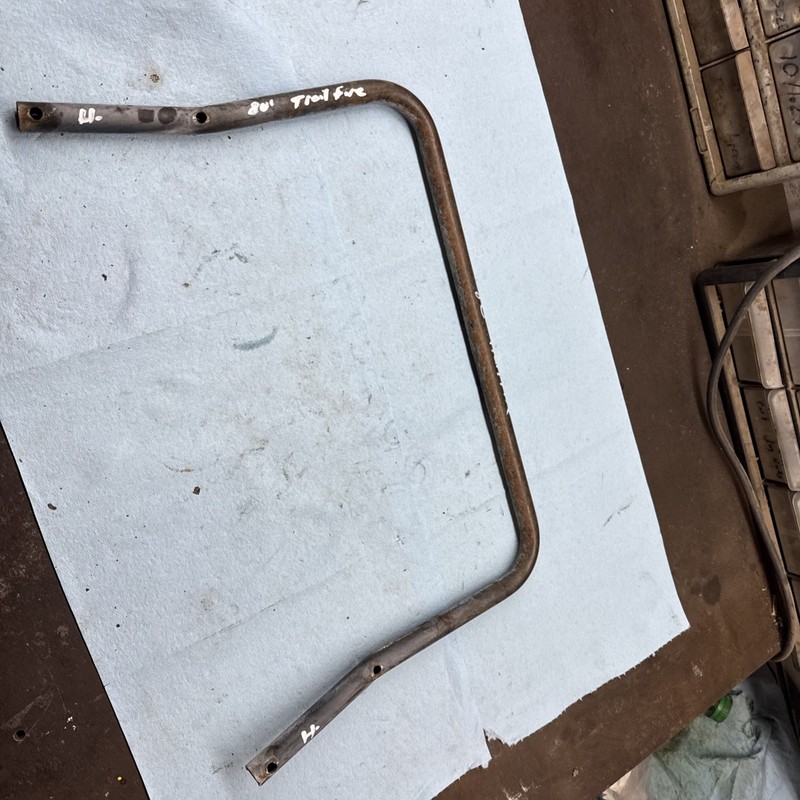 1980 - 1981 John Deere Vintage Snowmobile Trailfire Rear Grab Bar Bumper