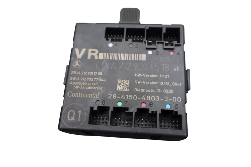08-18 Mercedes W212 E350 CLS550 Front Right Side Door Control Module Oem