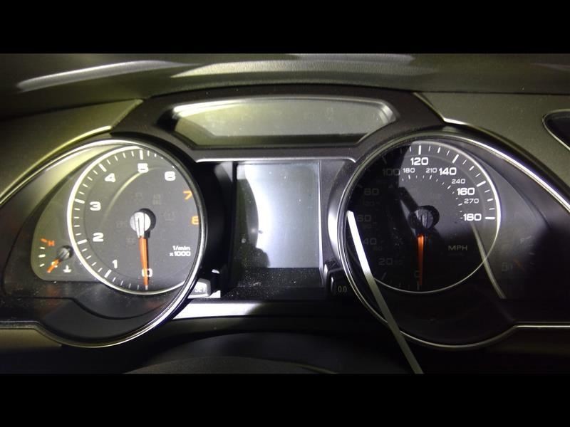 Speedometer Cluster US Market Color 9Q4 Opt 8T1 Fits 11-12 AUDI A5 1279056