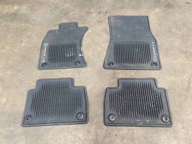 13-17 LEXUS LS460 ALL WEATHER FLOOR MATS OEM A0.46