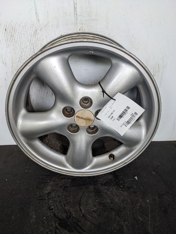 Wheel 16x6-1/2 Alloy 5 Spoke Round Spokes Fits 01-02 FORESTER 1188343
