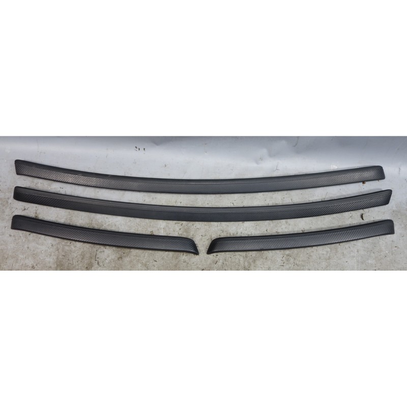 2008-2013 BMW E92 E93 M3 Interior Armrest Trim Set Carbon Structure Leather OEM