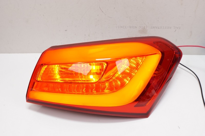 KIA FORTE KOUP Right RH Tail Lamp Tail Light Backup Lamp w/ LED OEM 2014 - 2016