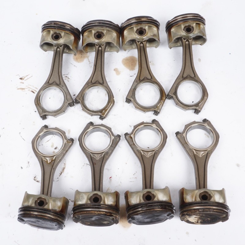 09-14 BMW 550i 750i X5 X6 (F01 F10 E70 E71) 4.4L V8 TWIN TURBO ENGINE PISTON SET