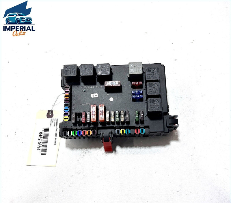 2010 MERCEDES S550 4MATIC W221 REAR SAM FUSE RELAY BOX CONTROL MODULE OEM