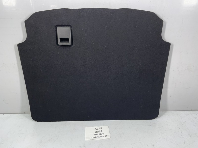 ✅ 03-17 OEM Bentley Continental GT Boot Floor Spare Wheel Cover Black