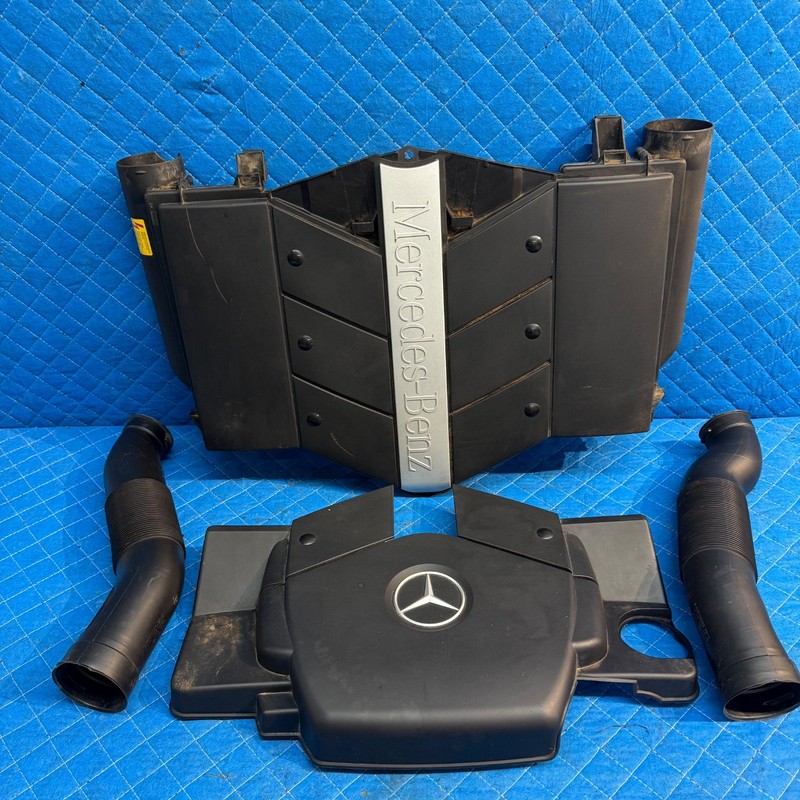 00-06 Mercedes W220 S500 Engine Air Intake Cleaner Filter Box Assembly OEM