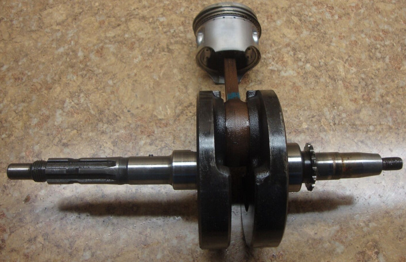 1987 Suzuki LT125 LT 125 Quadrunner Quad Runner Engine Crankshaft Crank Shaft