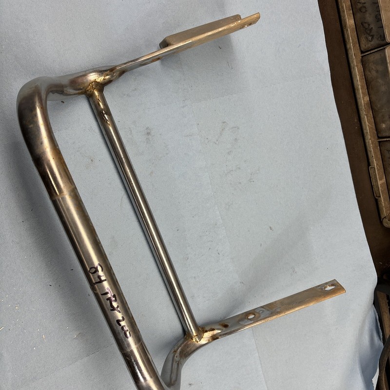1984 Vintage Honda Fourtrax 200 TRX200 2x4 Atv Rear Bumper Grab Bar Good