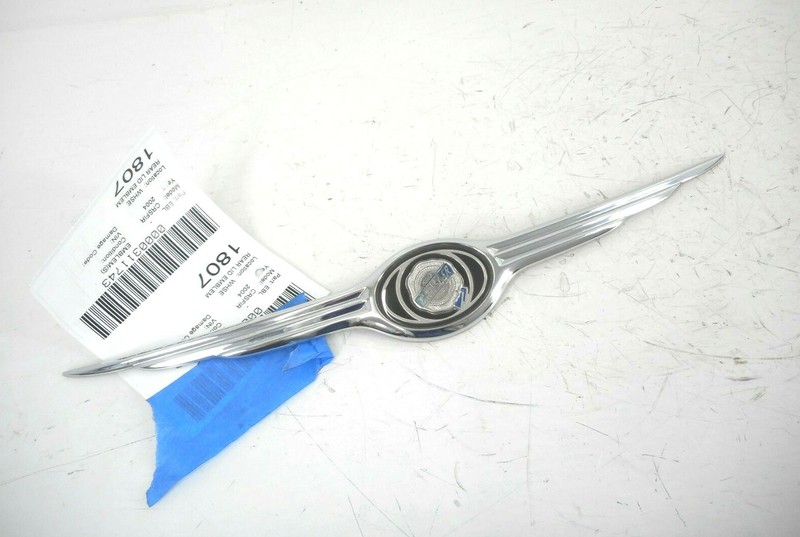 04 Chrysler Crossfire Rear Trunk Deck Lid Badge Emblem OEM