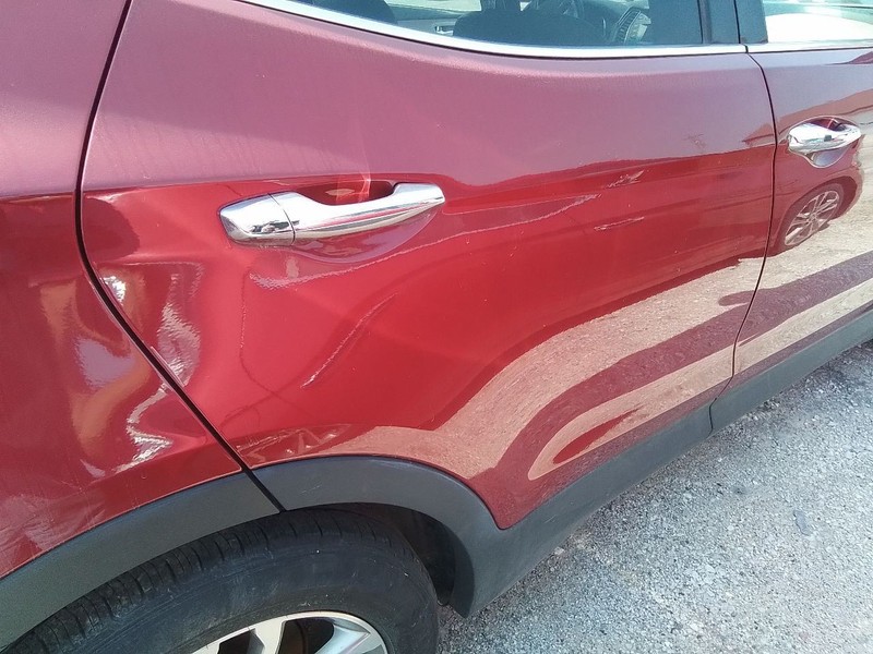 Passenger Rear Side Door Electric SWB Sport Fits 13-18 SANTA FE 3492308
