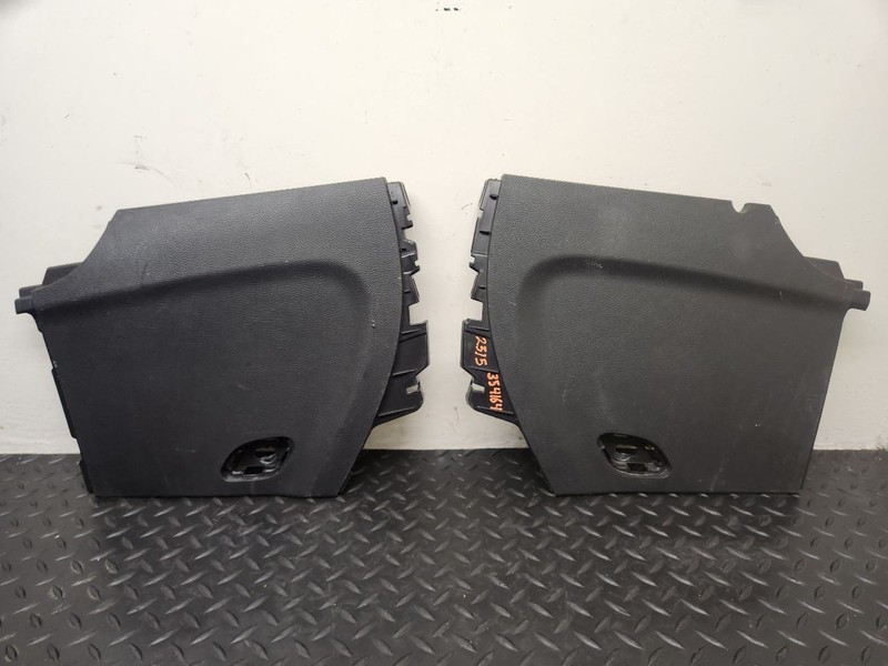 11-20 Dodge Durango Floor Console Rear Side Trims Pair Black OEM 1TL25DX9AA