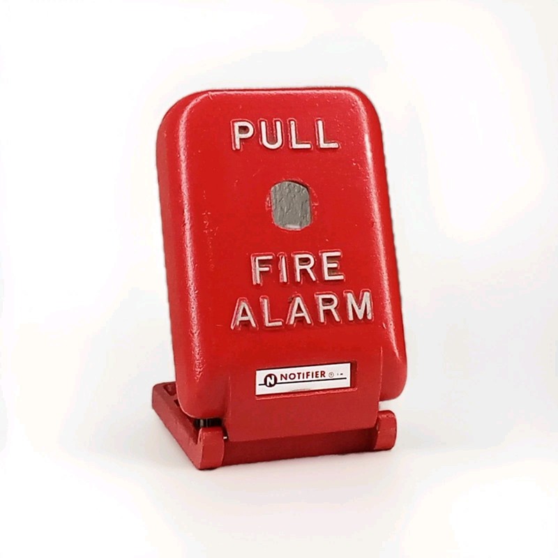 VINTAGE Notifier BG-1 Steel Fire Alarm Housing. NO KEY OR LOCK.