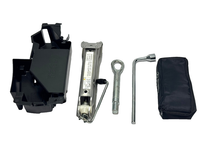 2010-2017 MERCEDES BENZ EMERGENCY JACK & TOOLS KIT W/ MEDICAL FIRST AID KIT OEM