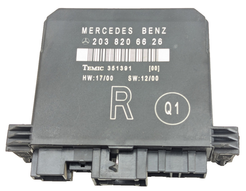 01-07 Mercedes W203 C320 C230 C240 Rear Right Door Control Module 2038206626 OEM