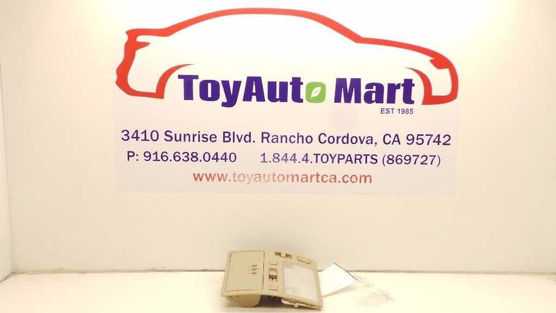 Console Front Roof With Sunroof Fits 98-06 LEXUS GS300 80957