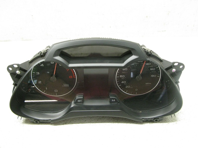 10-12 AUDI B8 A4 SEDAN WAGON QUATTRO SPEEDOMETER INSTRUMENT GAUGE CLUSTER 072821