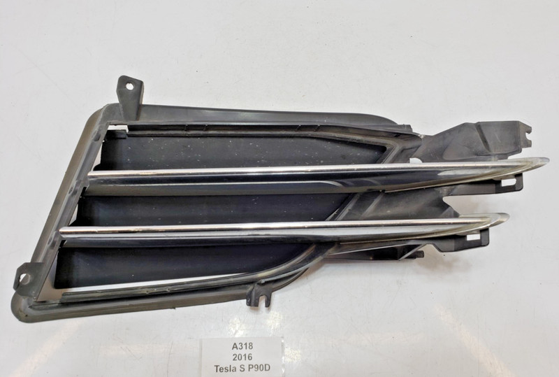 ✅ 16-20 OEM Tesla Model S Front Left Driver Active Louver Shutter Grille Chrome