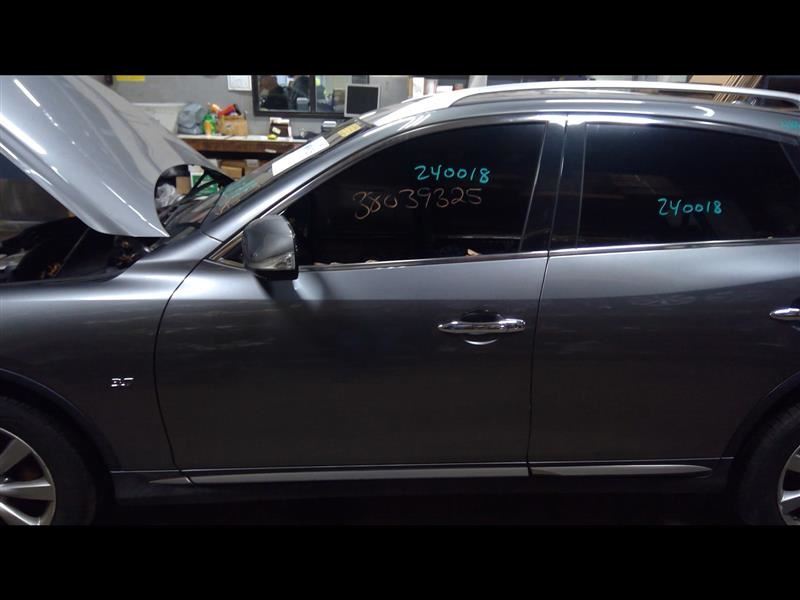 Driver Left Front Door Gray Fits 14-17 INFINITI QX50 1279529