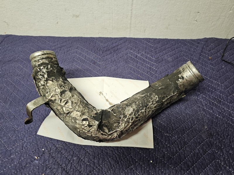 2005 Ford E350 Van Turbo Tube Pipe OEM 4C246L769BB 6.0L Diesel Dented